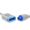 Kabel główny EKG Datex Ohmeda, na 5 odprowadzeń DX, wtyk 10 pin